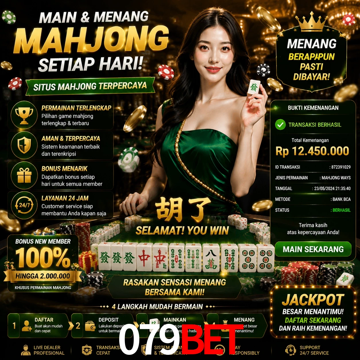 Ganhar e sacar na 079bet